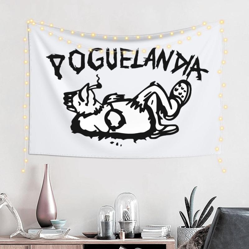 Poguelandia Tapestry 60x40in Obx Posters Gift pogue Life Tapestries Outer Banks Wall Art Decor For Outdoor College Dorm