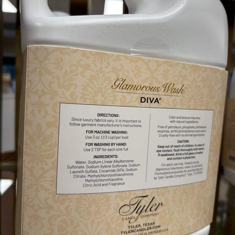 Tyler Glamorous Laundry Wash - Diva, Powerful Clean for Your Clothes Fragrance Household