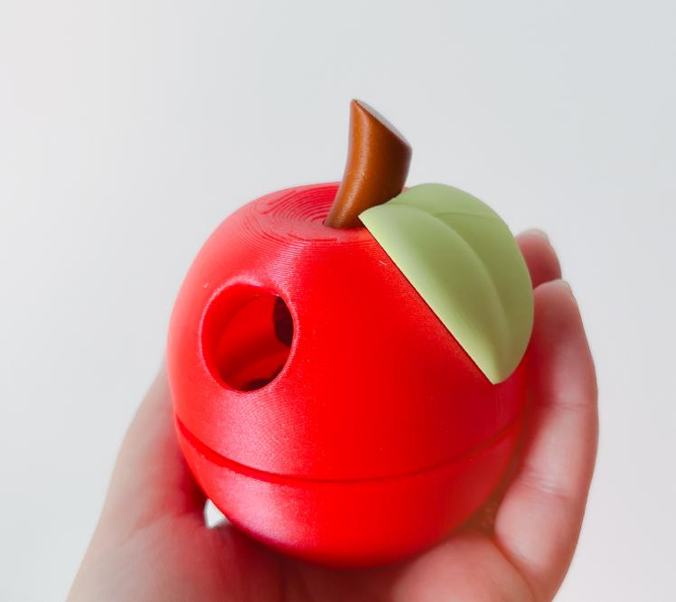 Cutest little Worm and Apple Articulating Decor Figurine for home, office or Play