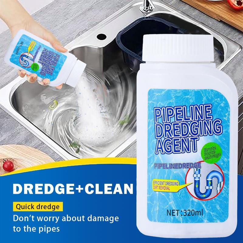 §Powerful Pipe Dredging Agent,Powerful Pipe Cleaner, for Kitchen Toilet Pipeline Quick Cleaning Tool,All Around Powerful Cleaning Tool Household