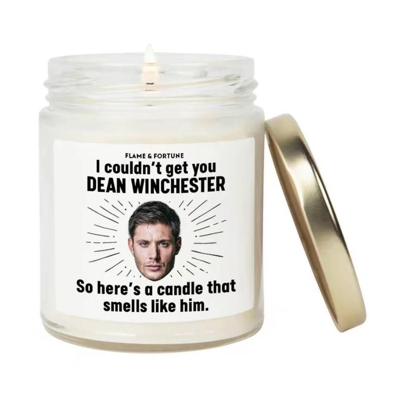 Smells like Dean Winchester Candle | Dean Winchester Fan Gift, Best Friend Gifts, Fandom Inspired Candle | Soy Wax Scent Candle