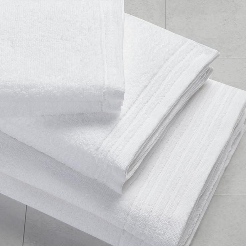 100% Cotton Quick Dry 12 Piece Bath Towel Set White