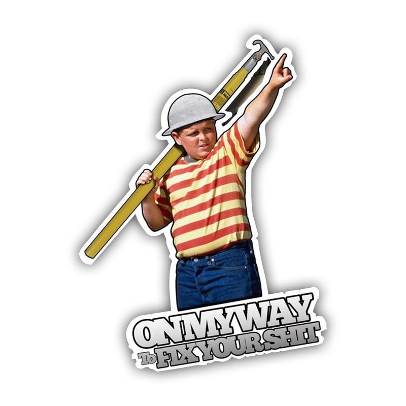 Ham Lineman Sticker