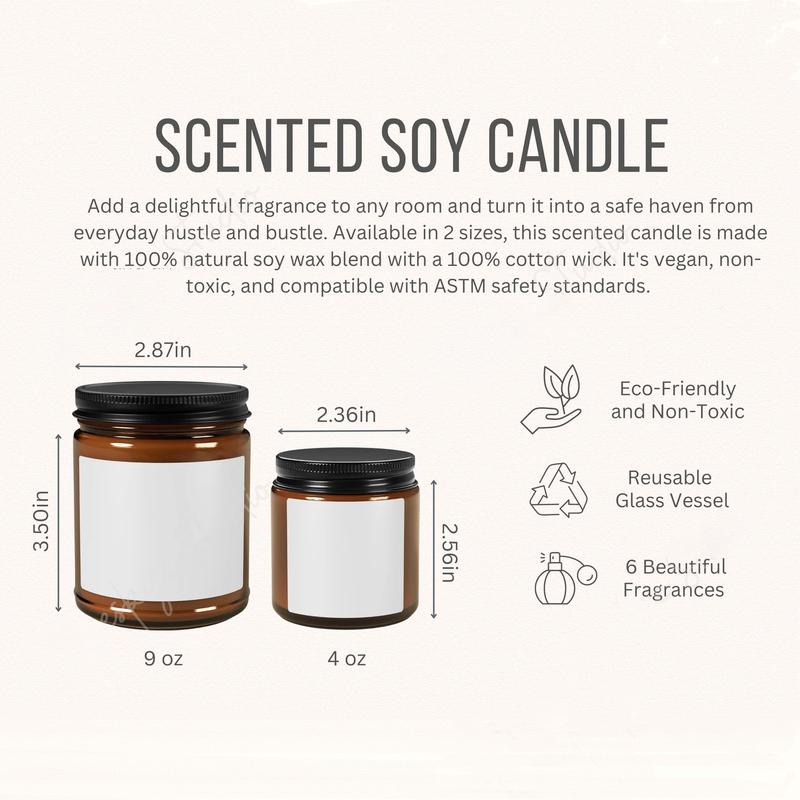 Smells like Dean Winchester Candle | Dean Winchester Fan Gift, Best Friend Gifts, Fandom Inspired Candle | Soy Wax Scent Candle