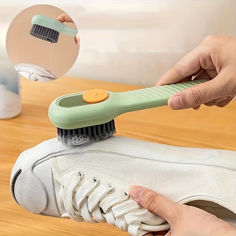 Shoe Brush, 1 Count Multifunctional Shoe Cleaning Brush, Household Soft Bristle Laundry Brush for Home Kitchen Dormitory School