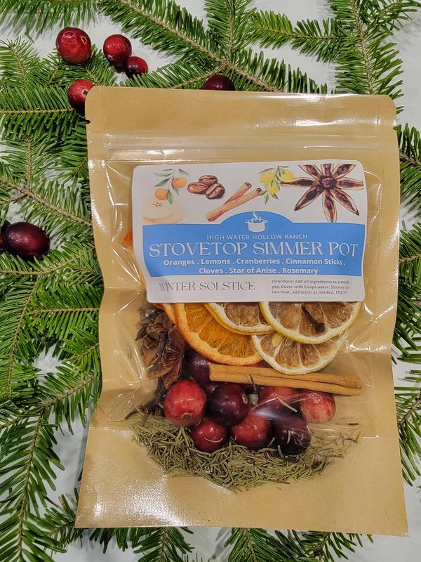 Winter Collection Simmer Pot Kits - Perfect for Gifts & Holiday Scents