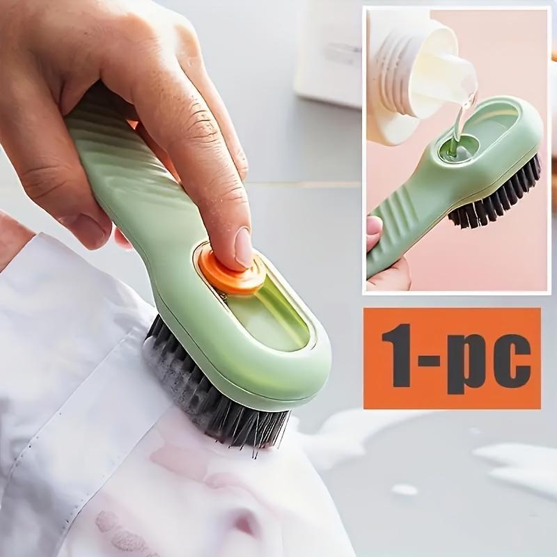 Shoe Brush, 1 Count Multifunctional Shoe Cleaning Brush, Household Soft Bristle Laundry Brush for Home Kitchen Dormitory School