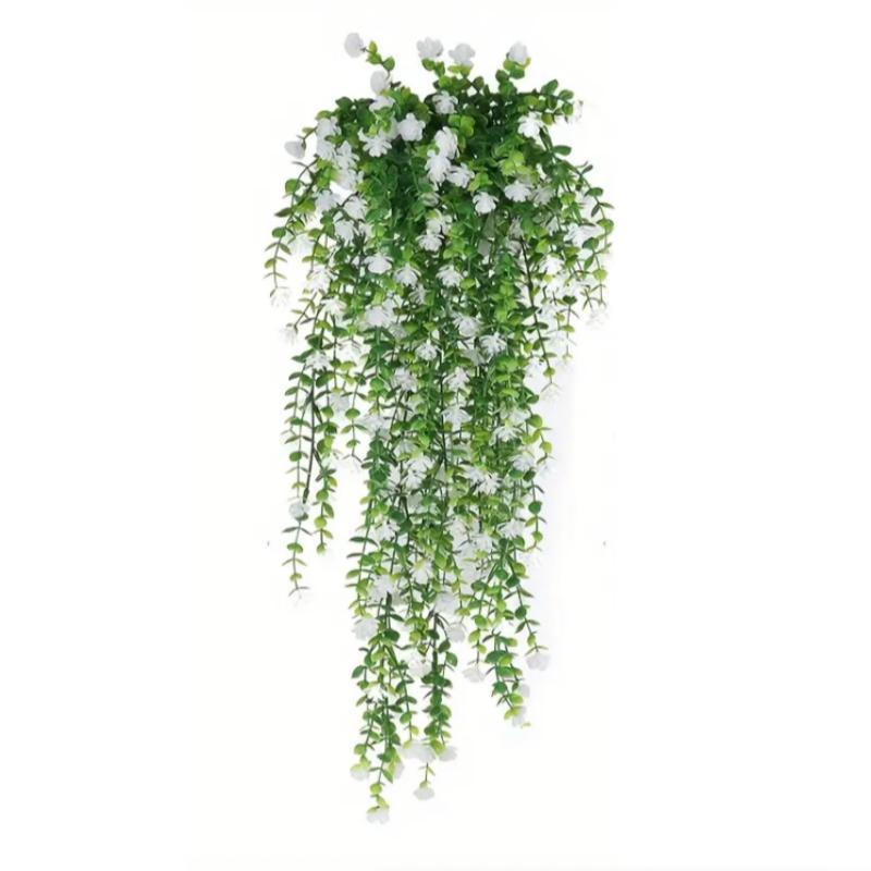 Artificial Hanging Plant (2 Counts), Fake Detachable Wall Decor Plant, Outdoor Wedding Decoration, Home Decor Supplies