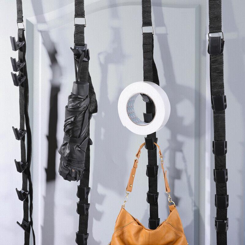 16 Hooks Baseball Cap Hat Closet Rack Wall Door Hanger Holder Storage Organizer