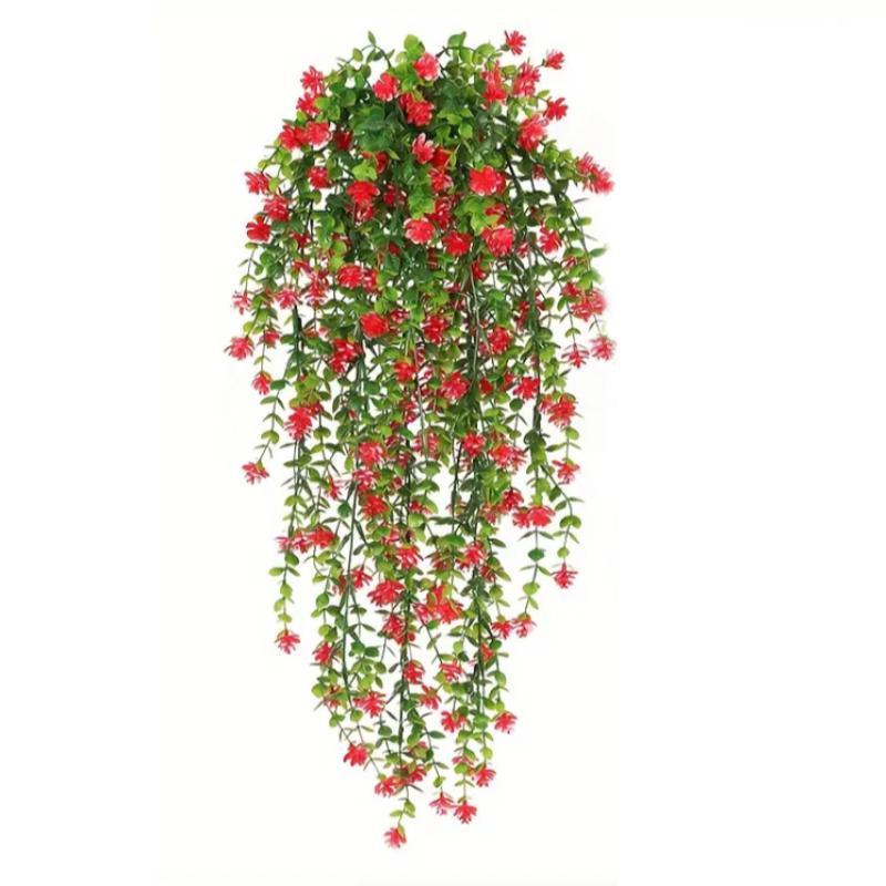 Artificial Hanging Plant (2 Counts), Fake Detachable Wall Decor Plant, Outdoor Wedding Decoration, Home Decor Supplies