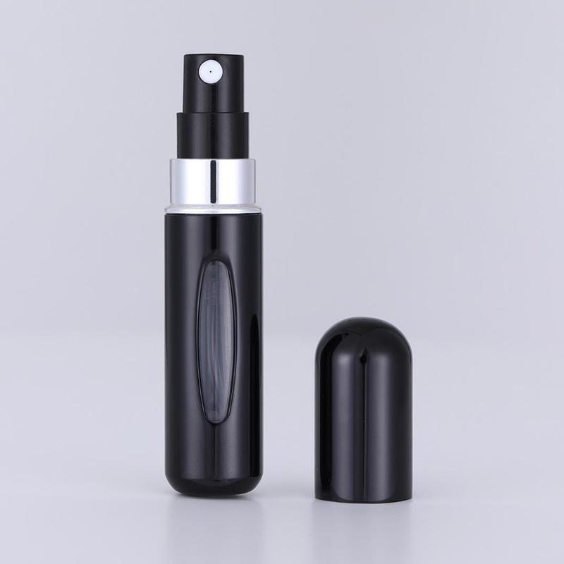 3pcs 5ml Portable Travel Perfume Bottle, Reusable Refillable Press Spray Bottle, Pocket Size Perfume Atomizer, Empty Spray Bottle Mist Spray Bottle