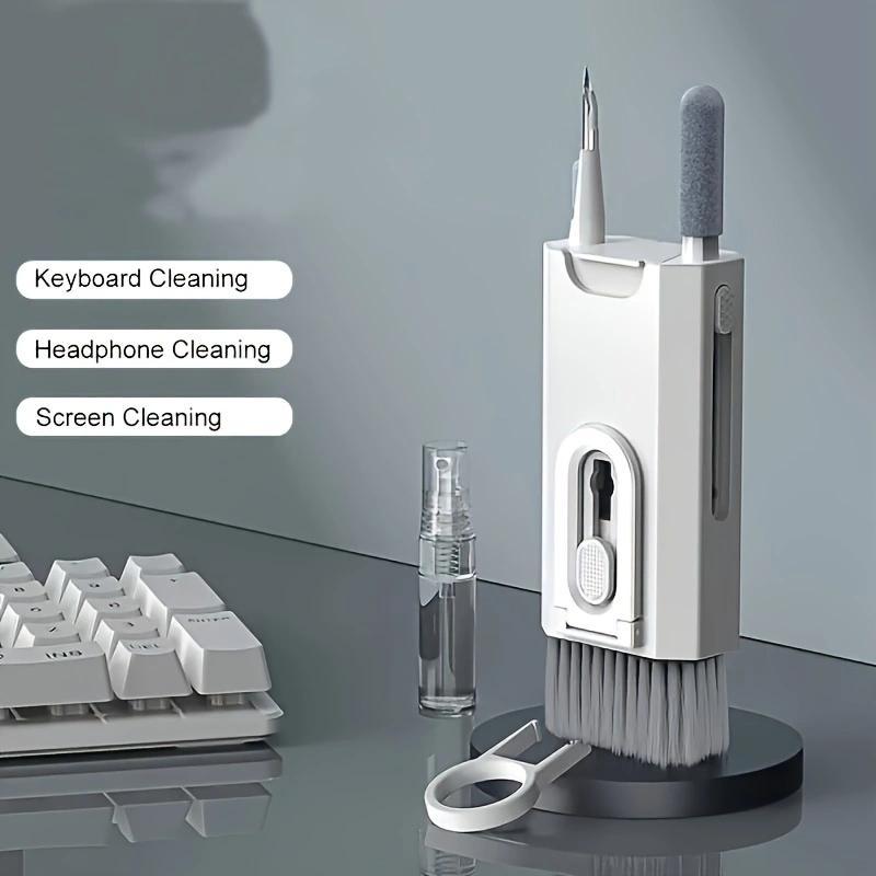 8 in 1 Multifunctional Cleaning Kit, Computer Keyboard Cleaning Brush, Earphone Cleaning Pen, Tablet & Mobile Phone Cleaning Tool, Phone Accessories