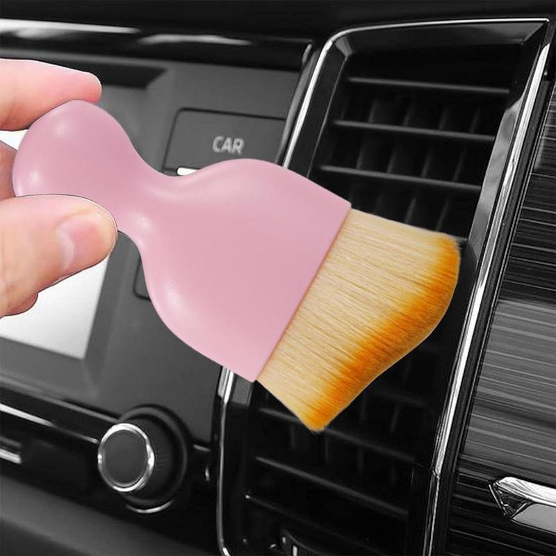 Multi-purpose Desktop Cleaning Brush, Dust-removing Keyboard Brush, Delicate Soft-bristle Screen Brush, Essential for Car Crevice Cleaning