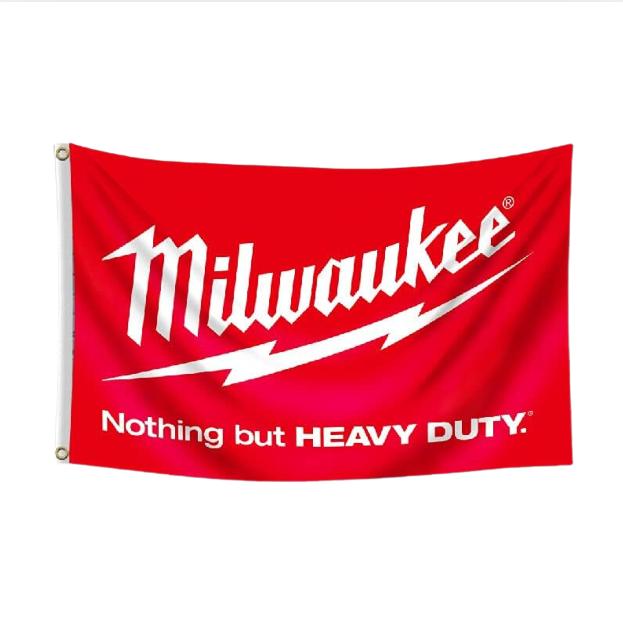 Milwaukee Flag Nothing But Heavy Duty Banner 3X5 Feet for College Dorm,Room Man Cave Garage Flag 3.5ft Indoor and Outdoor Decoration, One Sided-E50