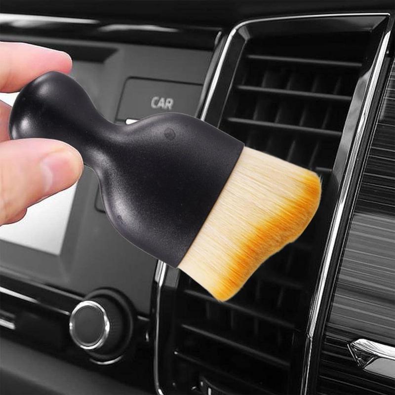 Multi-purpose Desktop Cleaning Brush, Dust-removing Keyboard Brush, Delicate Soft-bristle Screen Brush, Essential for Car Crevice Cleaning