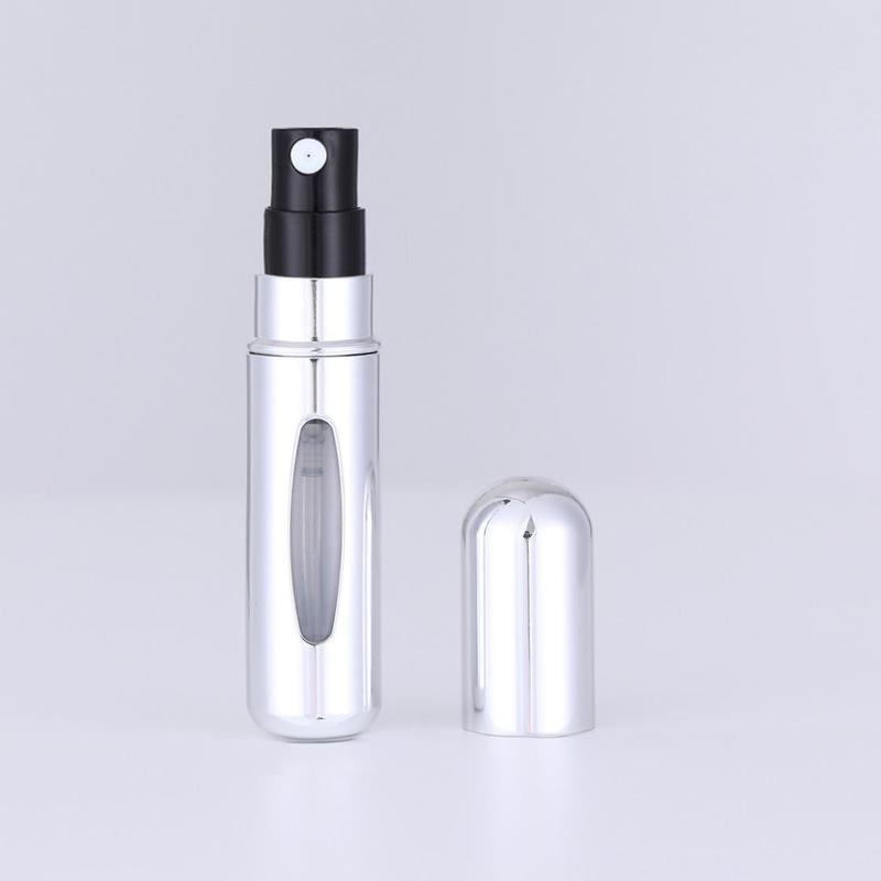 3pcs 5ml Portable Travel Perfume Bottle, Reusable Refillable Press Spray Bottle, Pocket Size Perfume Atomizer, Empty Spray Bottle Mist Spray Bottle