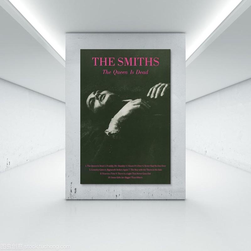 The Smiths The Queen Is Dead Poster Album Cover Posters Canvas Wall Art Living Room Posters Bedroom Painting, Unframe