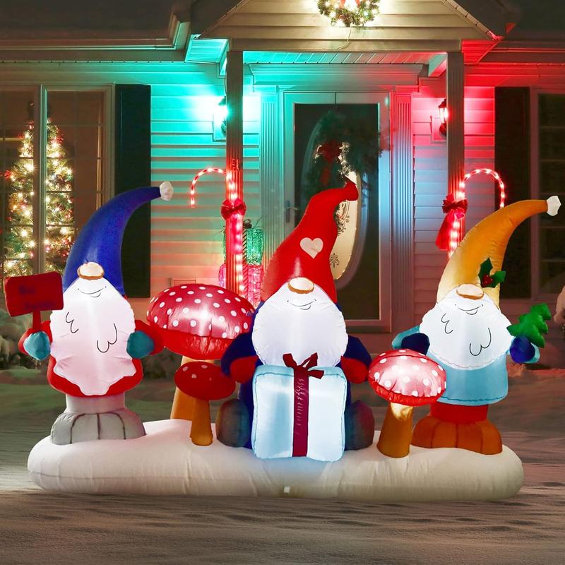 Christmas inflatable decorations -Inflatable Christmas Tree Decoration with LED Lights, suitable for outdoor, outdoor courtyard door decoration