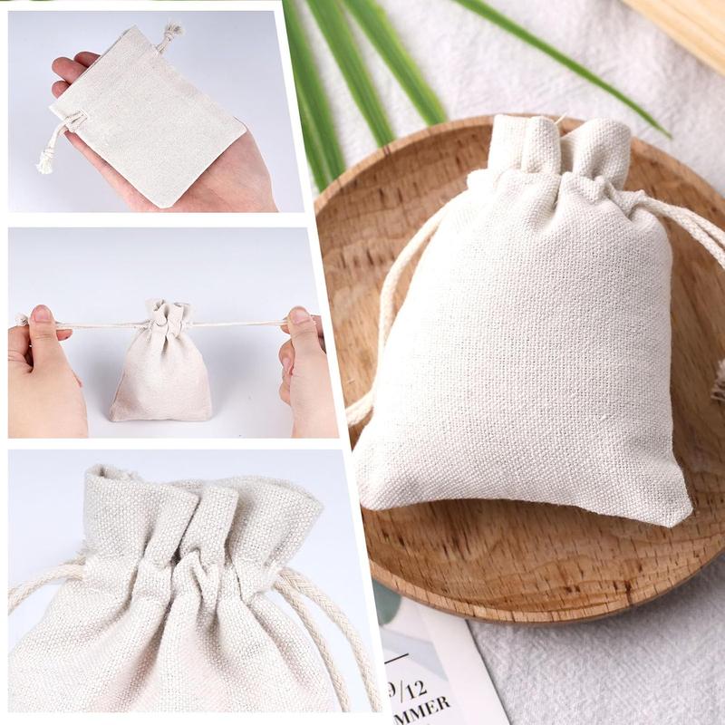 26 count Drawstring Pouch Bags, Sachet Bags 3 x 4 Inch Coffee Tea Brew Bags for Party Wedding Home Supplies