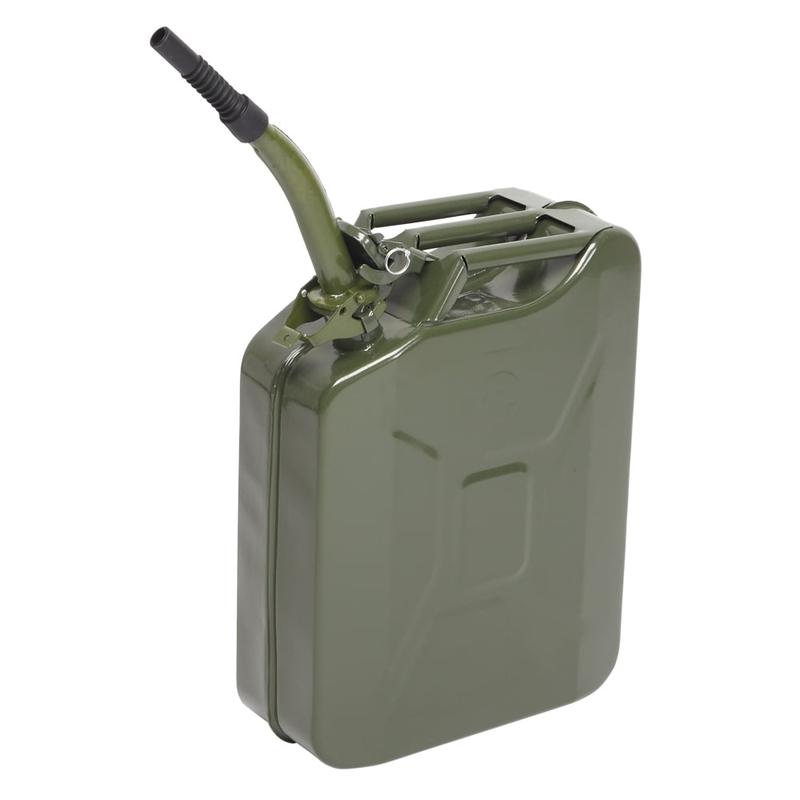 Portable Jerry Can 20L 5Gal Capacity, Emergency Backup Fuel Container