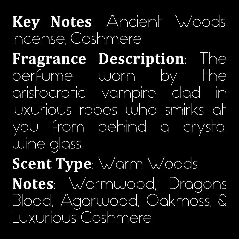 Beast of Blood -  Ancient Woods, Incense, Cashmere - Rollerball Perfume Oil