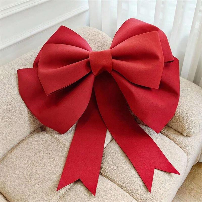 Oversized Bow (DIY Kit) Christmas Valentine's Day Mother's Day Women's Day Wedding Anniversary Birthday Party Backdrop Wall Decor, Living Room Decoration, Public Place Photo Frame Backdrop