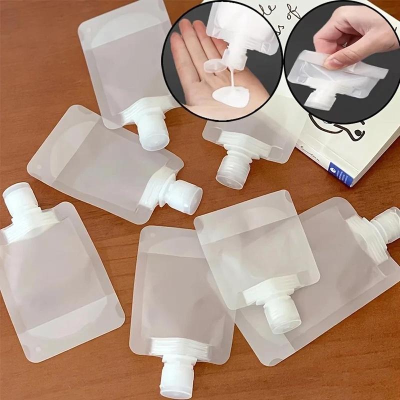 Portable Empty Travel Bottle Set, 10pcs set 30 50 100ML Refillable Squeeze Bottle, Portable Travel Container for Skincare, Shampoo, Lotion, Shower Gel