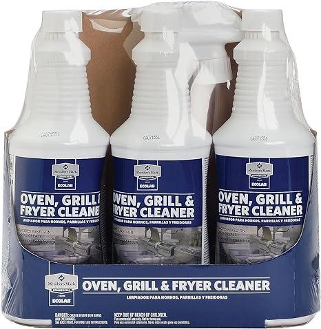 Member's Mark Commercial Oven, Grill and Fryer Cleaner-32 Ounce- 3 pack Household Kitchen