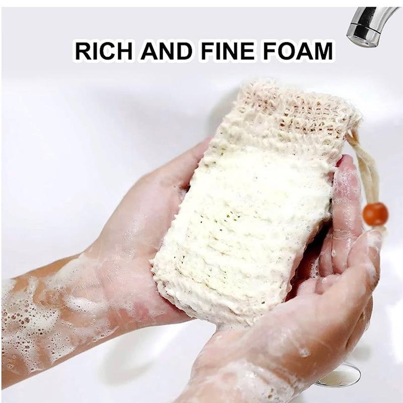 Exfoliating Foaming and Drying Soap bag