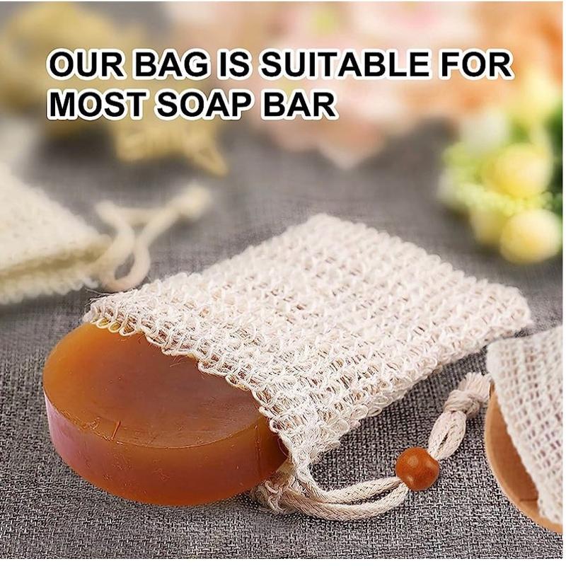 Exfoliating Foaming and Drying Soap bag