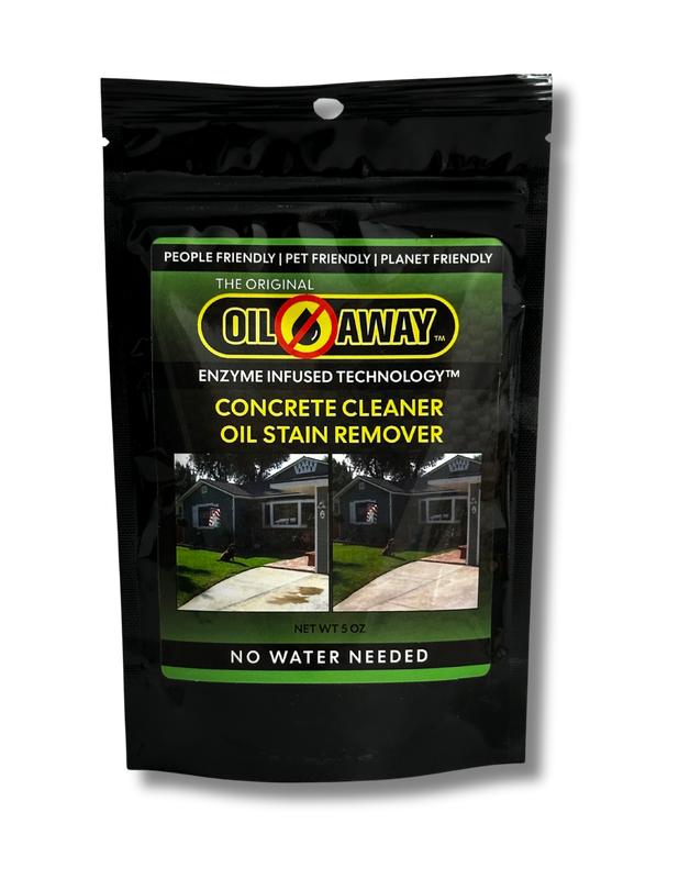 Oil Away The Original Waterless Concrete Cleaner | Enzyme Infused Technology Household Cleaning