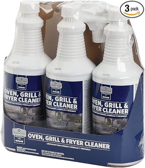 Member's Mark Commercial Oven, Grill and Fryer Cleaner-32 Ounce- 3 pack Household Kitchen