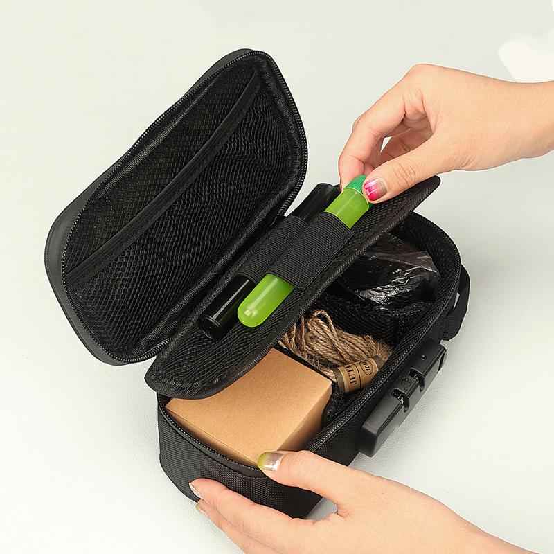 Quality Assurance Smell Proof Bag weed bag Large-capacity With Lock  Activated Carbon Deodorant Bag Portable Pipe Bag Convenient