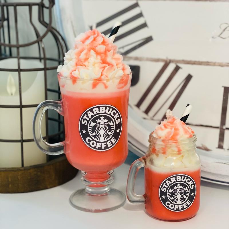 Frappe coffee Candles Decor