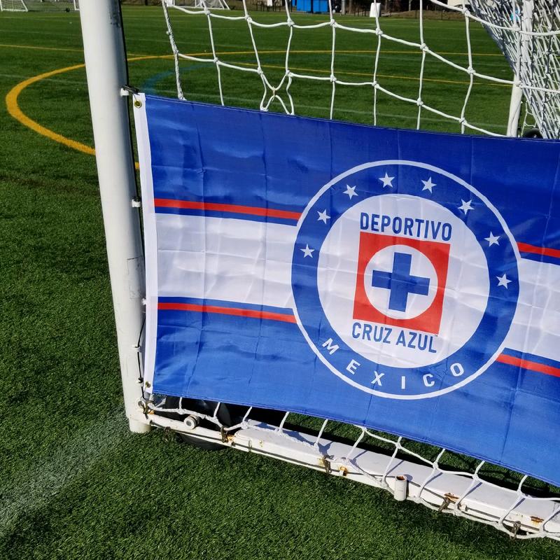 flag 3x5 feet support your faver soccer team cruz azul los cementeros de mexico indoor and outdoor decorating flag Banners Eye Ornaments