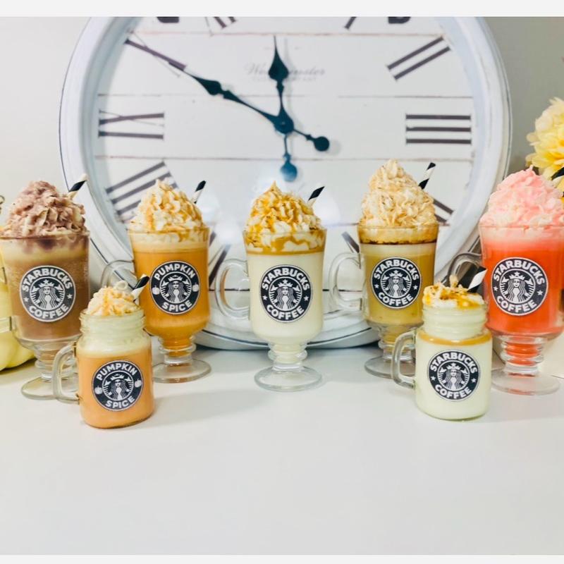 Frappe coffee Candles Decor