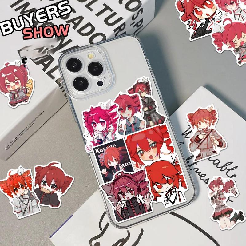 Anime Character Pattern Sticker, 64pcs set Waterproof Self Adhesive Decor Paper, Decor Sticker for Gift Greeting Card Water Bottle Laptop Phone