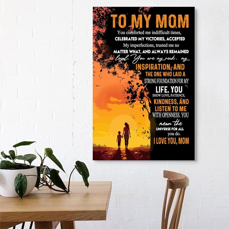 To My Mom Mother'day Gift Poster