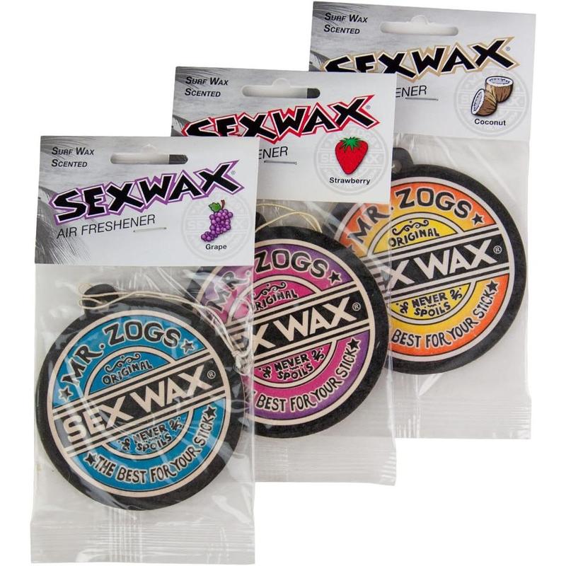 Sex Wax Coconut, Strawberry and Grape Air Freshener 3 Pack