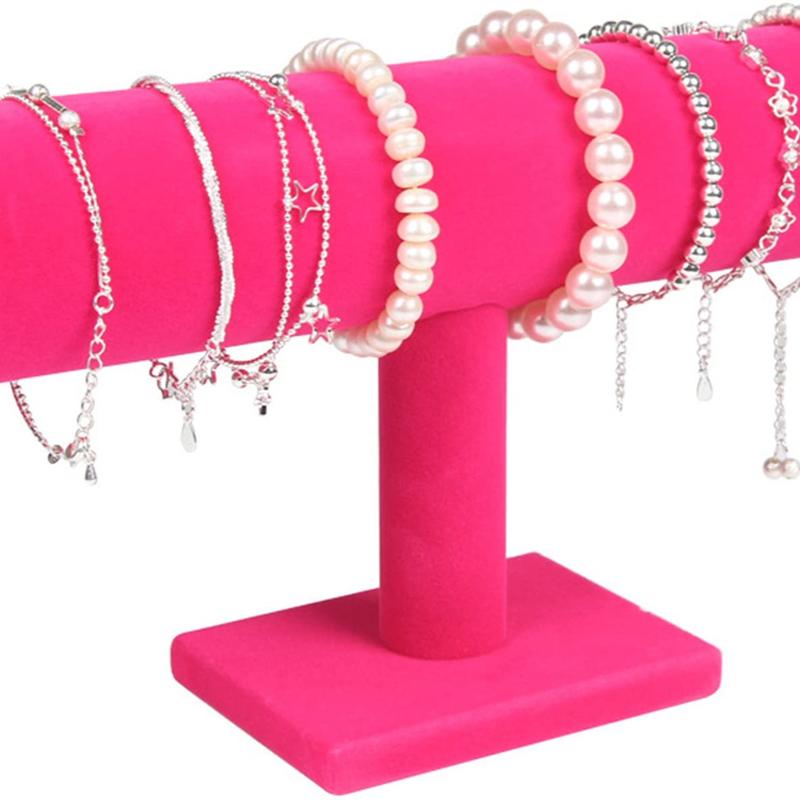 Necklace Jewelry Display Jewelry Stand Hovering T-Bar Bracelet Holder for Home Organization