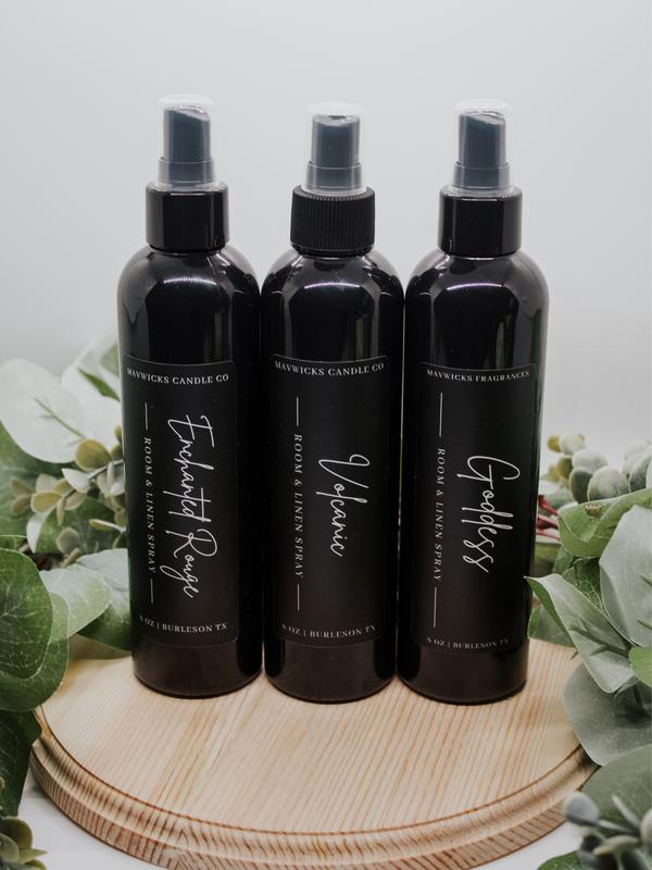 Luxurious 8 oz Room & Linen Sprays - Refreshing Home Fragrance Collection