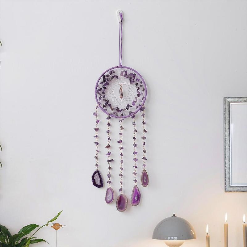 Tree Of Life Design Hanging Decor, 1 Count Artificial Crystal Pendant, Wall Hanging Decoration for Home Living Room Garden, Suitable for Wedding Party Decoration