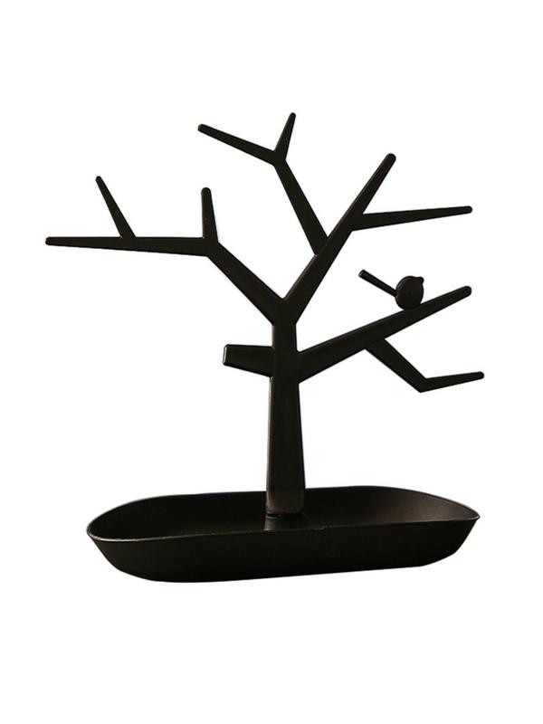 Simple Wind Black Branch Shape Design Jewelry Display Stand,  Simple Style Jewelry Organizer for Women & Men, Jewelry Display Stand for Home & Office, Jewelry Not Included