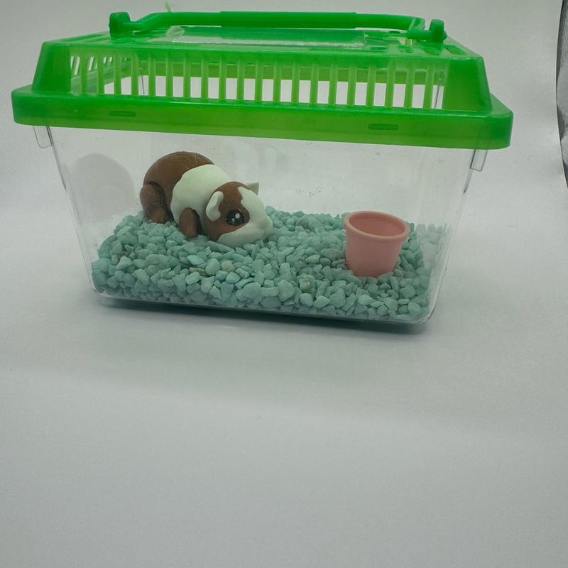 3D Printed Pocket Pets with Cages, 3D Articulating Animals