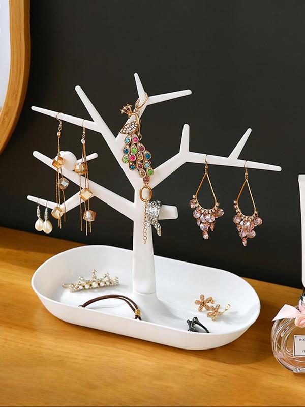 Simple Wind Black Branch Shape Design Jewelry Display Stand,  Simple Style Jewelry Organizer for Women & Men, Jewelry Display Stand for Home & Office, Jewelry Not Included