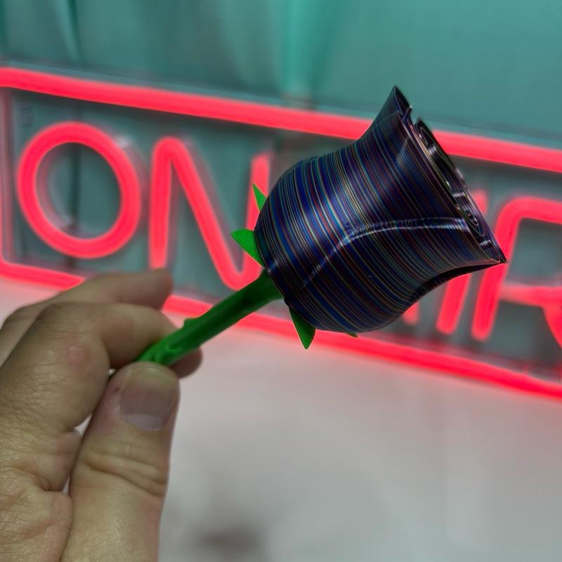 3D printed forever rose decorative flowers decor