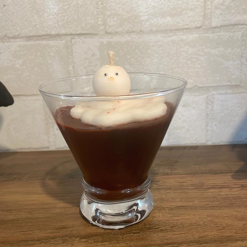 Handmade Espresso Martini Candle Decor with Natural Soy Wax and Cotton Wicks