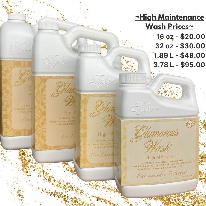 Glamorous Laundry Wash - High Maintenance by Tyler Candle Co