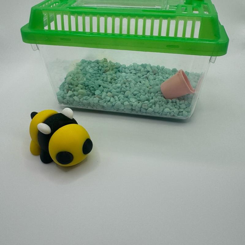 3D Printed Pocket Pets with Cages, 3D Articulating Animals