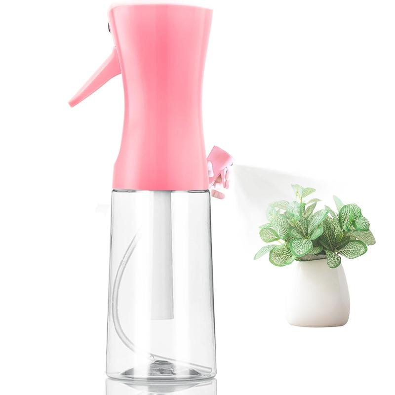 Refillable Spray Bottle for Hair, Skincare, Plant Care, Pet Grooming, Cleaning - Light Pink 6.8oz - Organiser, Canister